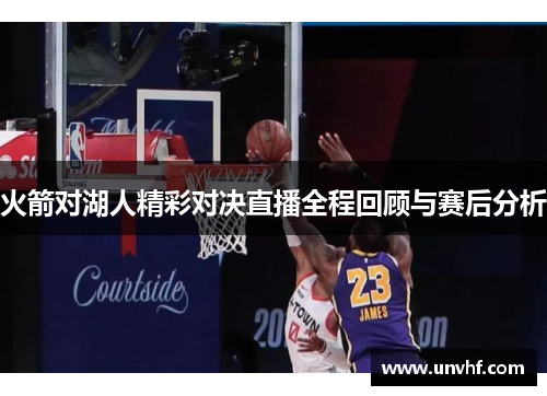 火箭对湖人精彩对决直播全程回顾与赛后分析